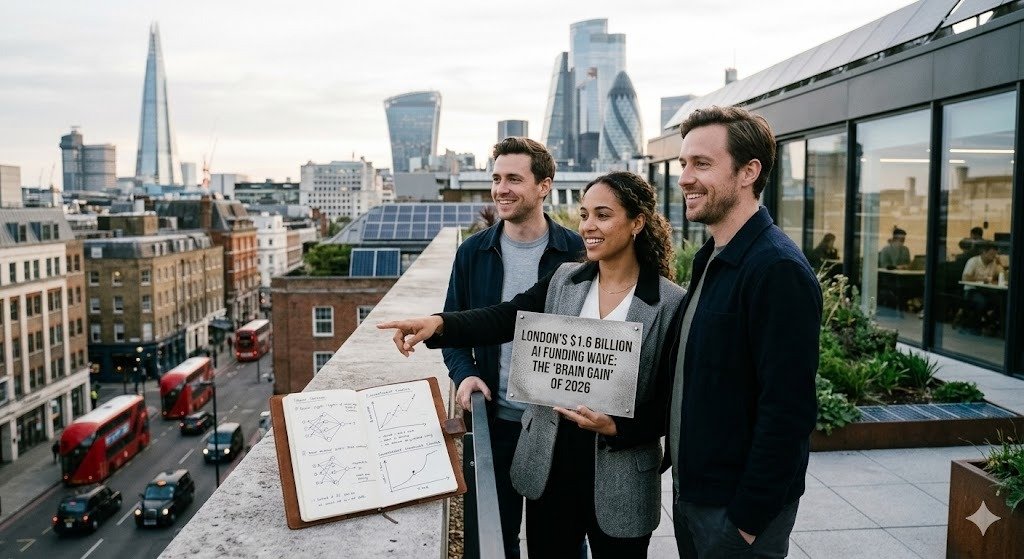 London’s $1.6 Billion AI Funding Wave: The “Brain Gain” of 2026
